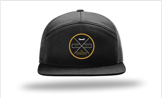 Barbershop all black logo